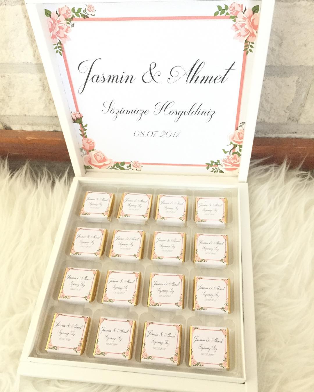 chocobox - gepersonaliseerde chocolade met tekst / foto - isteme cikolata - kiz isteme - damat - new born gift - kraamcadeau - pasgeboren baby kado