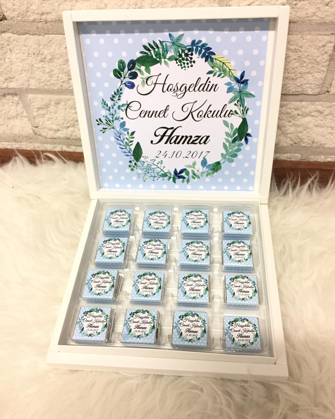 chocobox - gepersonaliseerde chocolade met tekst / foto - isteme cikolata - kiz isteme - damat - new born gift - kraamcadeau - pasgeboren baby kado - verjaardag