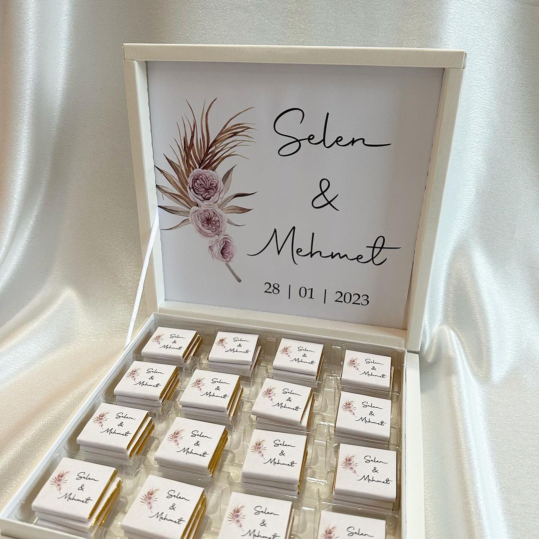 chocobox - gepersonaliseerde chocolade met tekst / foto - isteme cikolata - kiz isteme - damat - new born gift - kraamcadeau - pasgeboren baby kado - verjaardag Alt-tekst bewerken