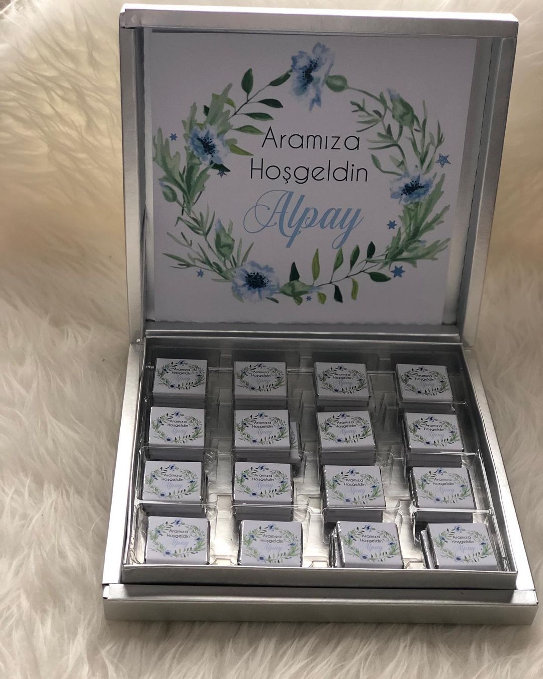 chocobox - gepersonaliseerde chocolade met tekst / foto - isteme cikolata - kiz isteme - damat - new born gift - kraamcadeau - pasgeboren baby kado - verjaardag