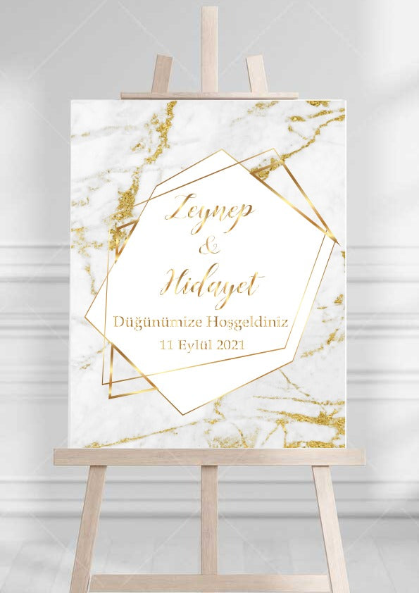 welkomstbord bruiloft - evenement bord - gepersonaliseerde welkomst bord - transparant - bruiloftsbord - kina dugun pankart