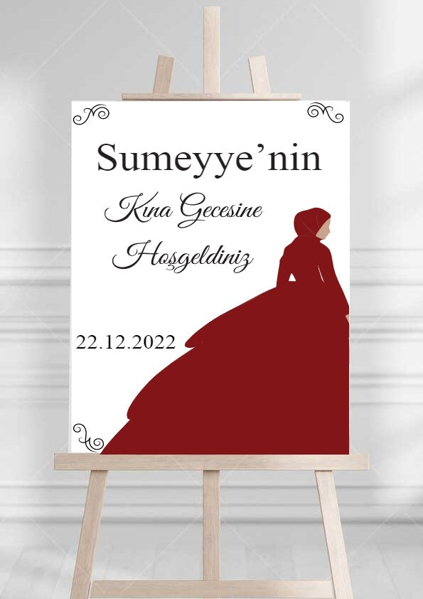 welkomstbord bruiloft - evenement bord - gepersonaliseerde welkomst bord - transparant - bruiloftsbord - kina dugun pankart