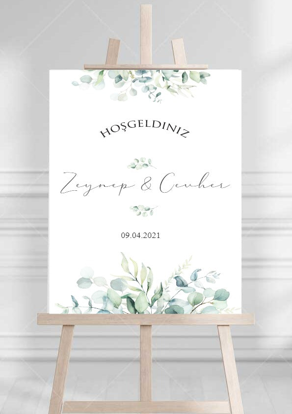 welkomstbord bruiloft - evenement bord - gepersonaliseerde welkomst bord - transparant - bruiloftsbord - kina dugun pankart