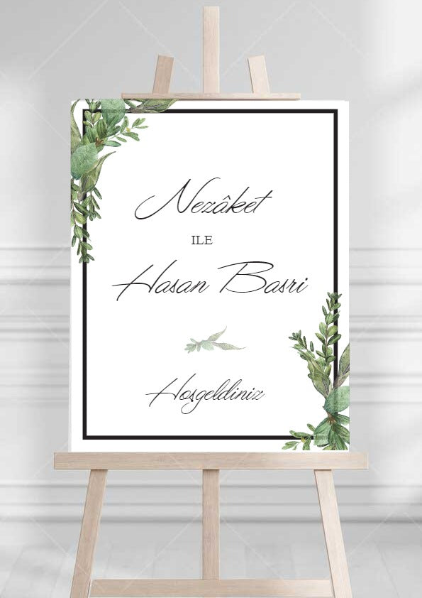 welkomstbord bruiloft - evenement bord - gepersonaliseerde welkomst bord - transparant - bruiloftsbord - kina dugun pankart