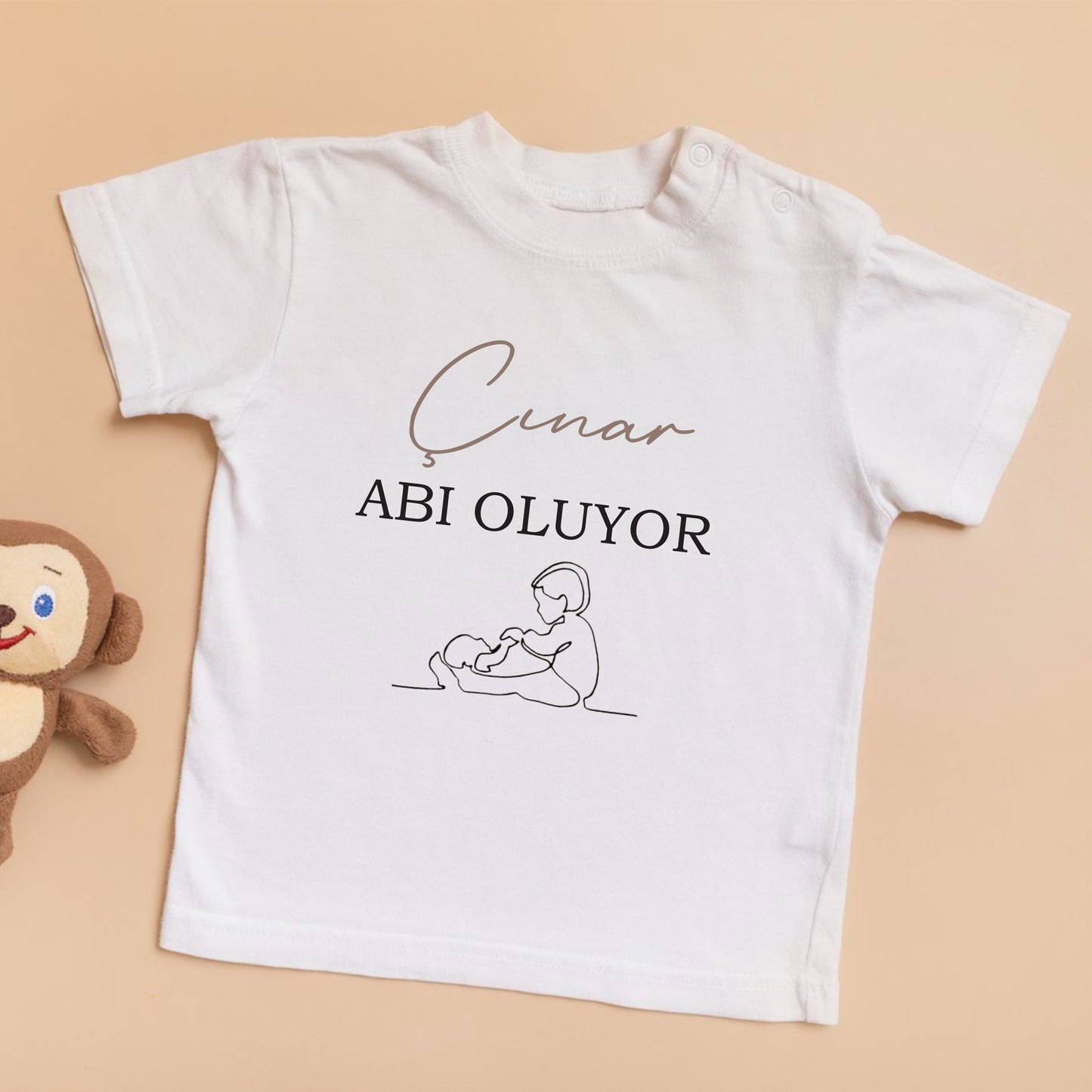 Kinder tshirt - tshirt met foto/tekst naar keuze - gepersonaliseerde tshirt - kinder shirt met naam - baby tshirt - t-shirt kinderen bedrukt