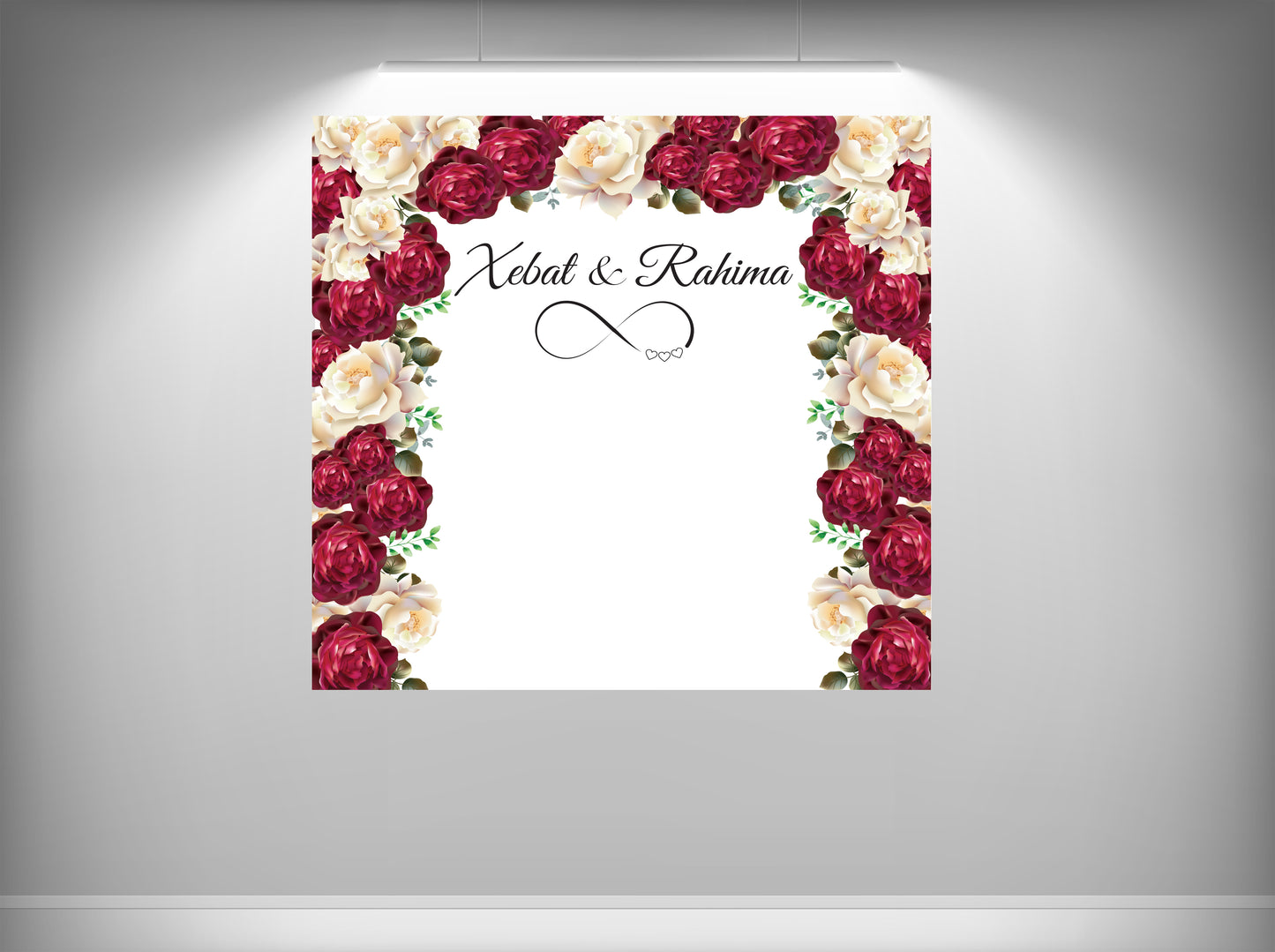 Achtergronddoek - gender party - henna doek - verjaardag - verloving - bruiloft - huwelijksaanzoek - evenementdoek - banner - spandoek - gepersonaliseerde doek