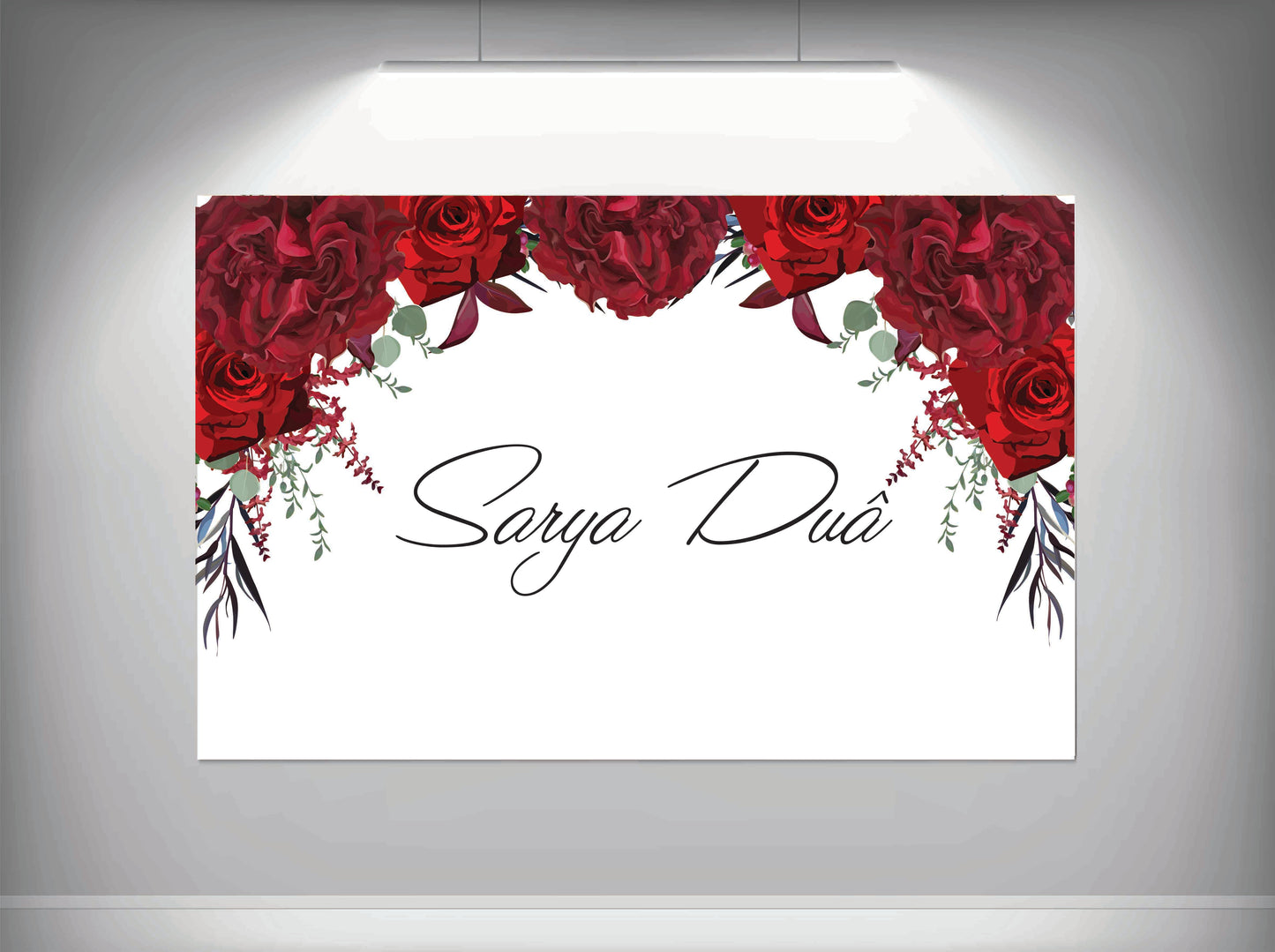 Achtergronddoek - gender party - henna doek - verjaardag - verloving - bruiloft - huwelijksaanzoek - evenementdoek - banner - spandoek - gepersonaliseerde doek