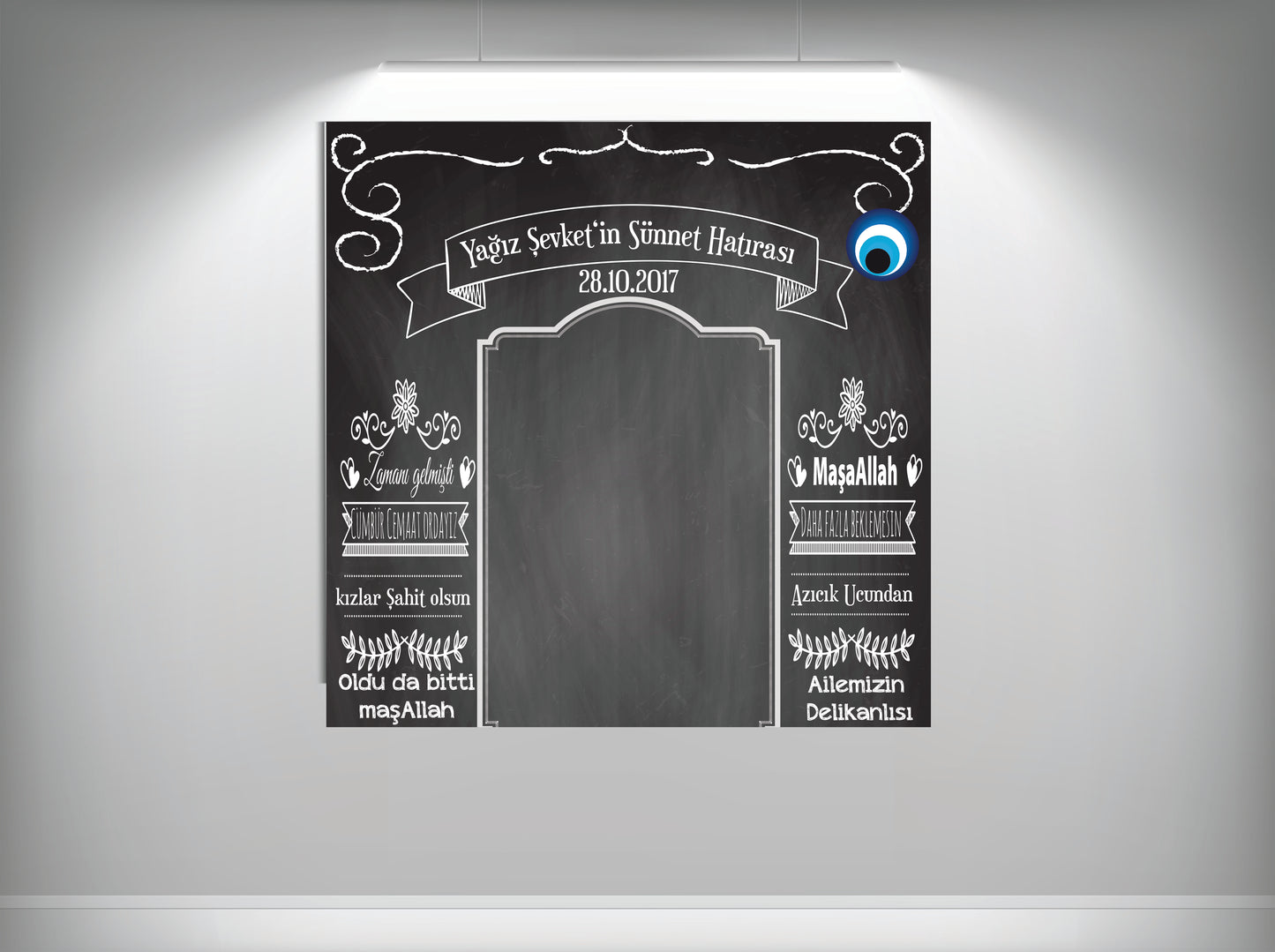 Achtergronddoek - gender party - verjaardag - verloving - bruiloft - huwelijksaanzoek - evenementdoek - banner -spandoek - gepersonaliseerde doek