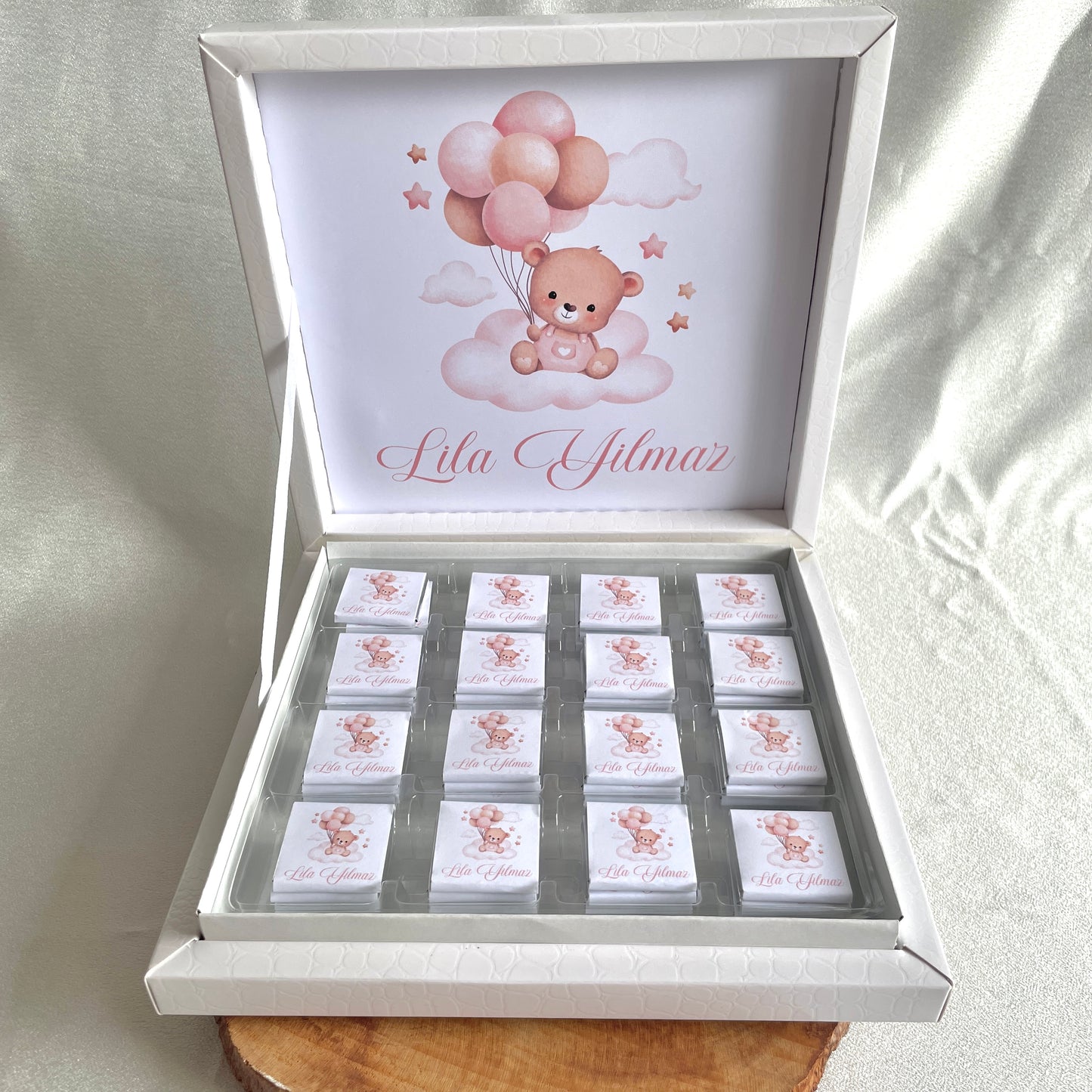 chocobox - gepersonaliseerde chocolade met tekst / foto - isteme cikolata - kiz isteme - damat - new born gift - kraamcadeau - pasgeboren baby kado