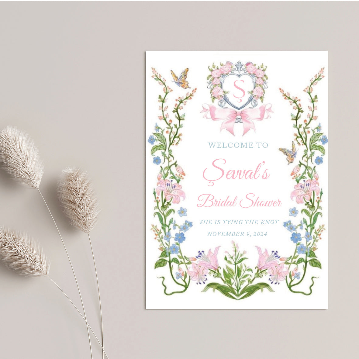 Bridal shower - tafelkaart, tafelkaart - bruiloft decoratie, bridal shower - feestdecoratie, persoonlijke tafelkaart - bruiloft, elegante tafelkaart - bridal shower, tafelkaart - feestelijke sfeer, bruiloft - decoratie tafelkaart.