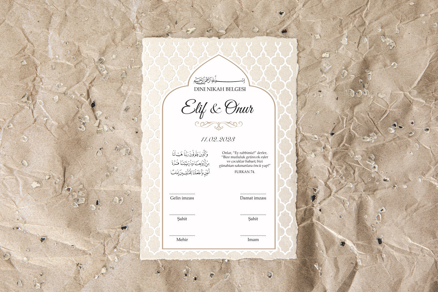 nikah akte - verloving akte - nikah belgesi - trouw certificate - huwelijk certificaat - dini nikah belgesi - islamitische akte - islam certificaat - trouw bewijs - trouwakte - huwelijksakte