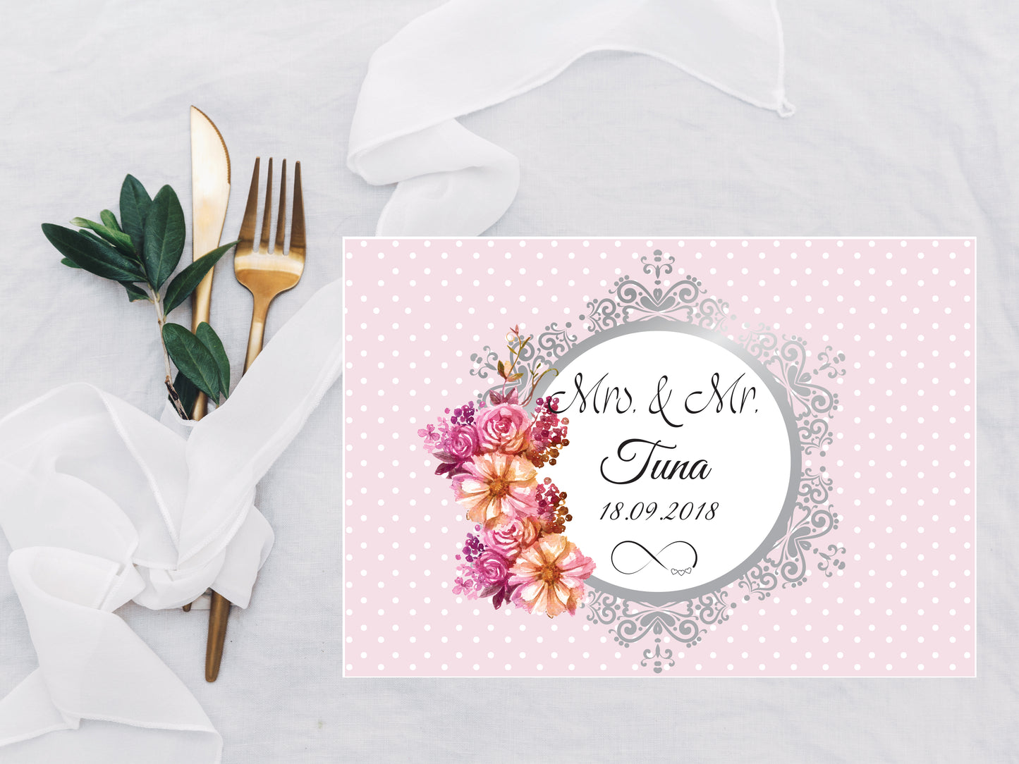 placemate set met eigen tekst - chocolade met servet - verjaardag vrijgezellenfeest decoratie - bachelorette party