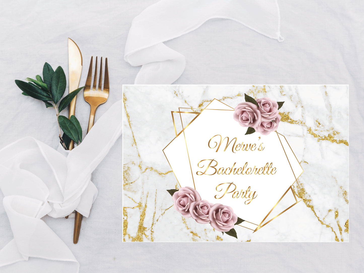 placemate set met eigen tekst - chocolade met servet - verjaardag vrijgezellenfeest decoratie - bachelorette party