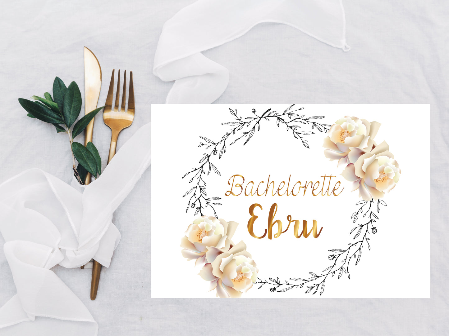 placemate set met eigen tekst - chocolade met servet - verjaardag vrijgezellenfeest decoratie - bachelorette party