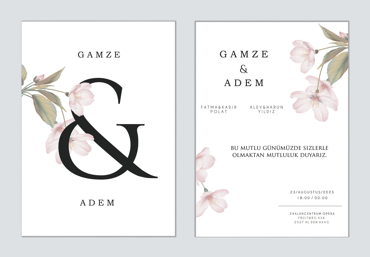 uitnodigingskaart - tafelkaarten - babyshower - its a girl / boy - kaart voor uitnodiging - wenskaarten - bridal shower