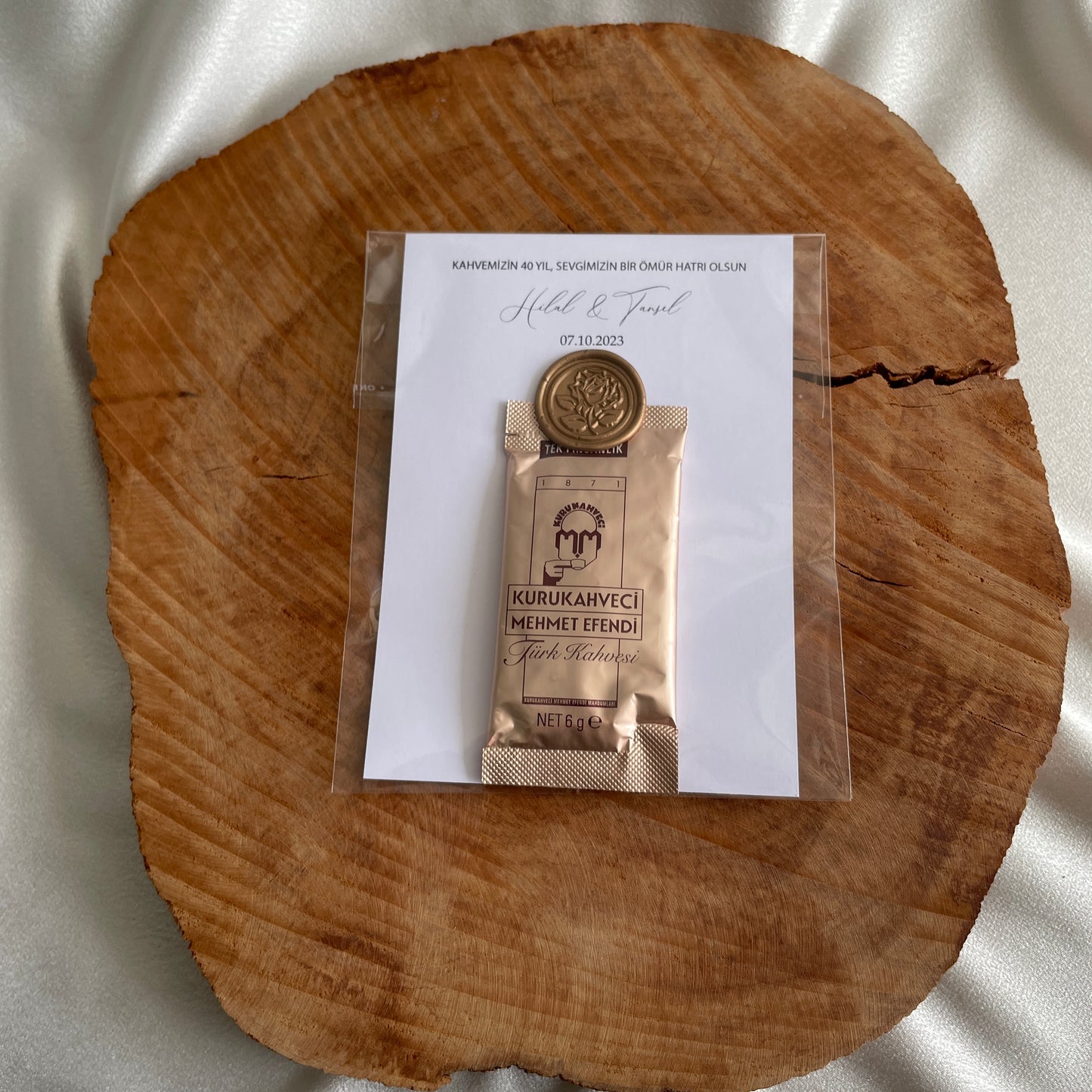 mehmet efendi kahve - bedankjes koffie - hatira kartları - geschenken - bruiloft - verloving - kaart met koffie - hatira kart kalven Alt-tekst bewerken