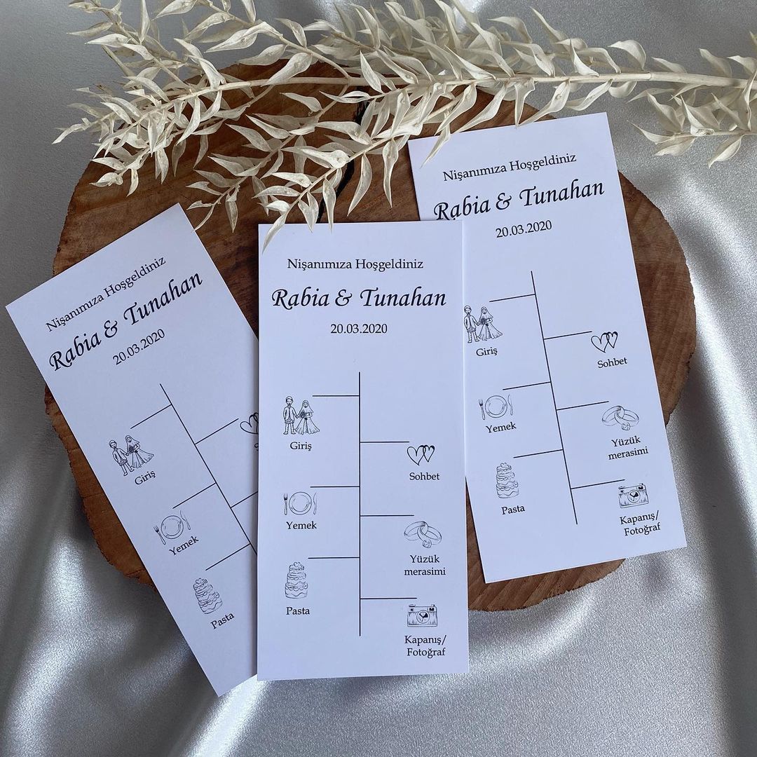 uitnodigingskaarten voor evenement of voor elke andere gelegenheid - trouwkaarten - verlovingskaarten