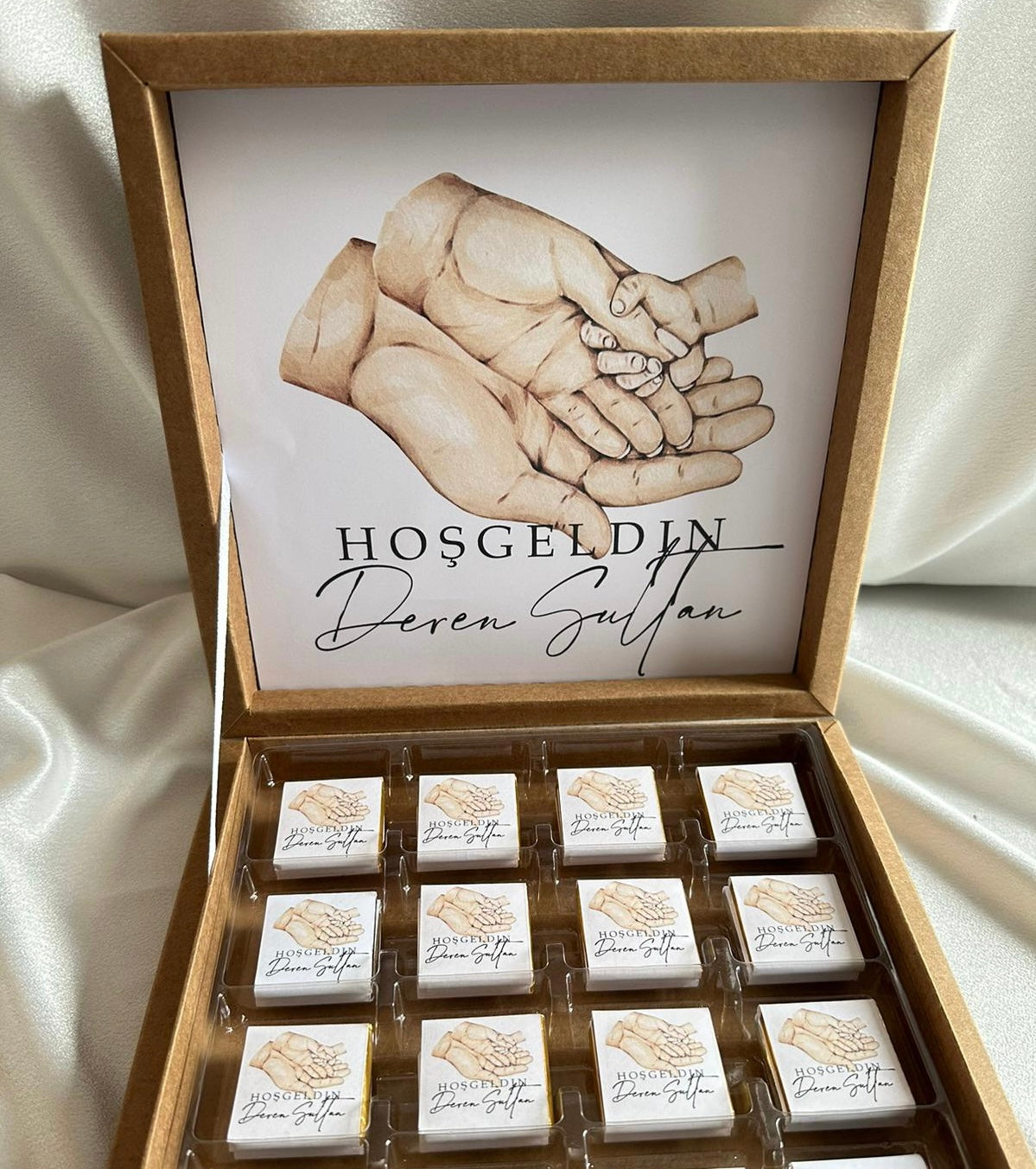 chocobox - gepersonaliseerde chocolade met tekst / foto - isteme cikolata - kiz isteme - damat - new born gift - kraamcadeau - pasgeboren baby kado