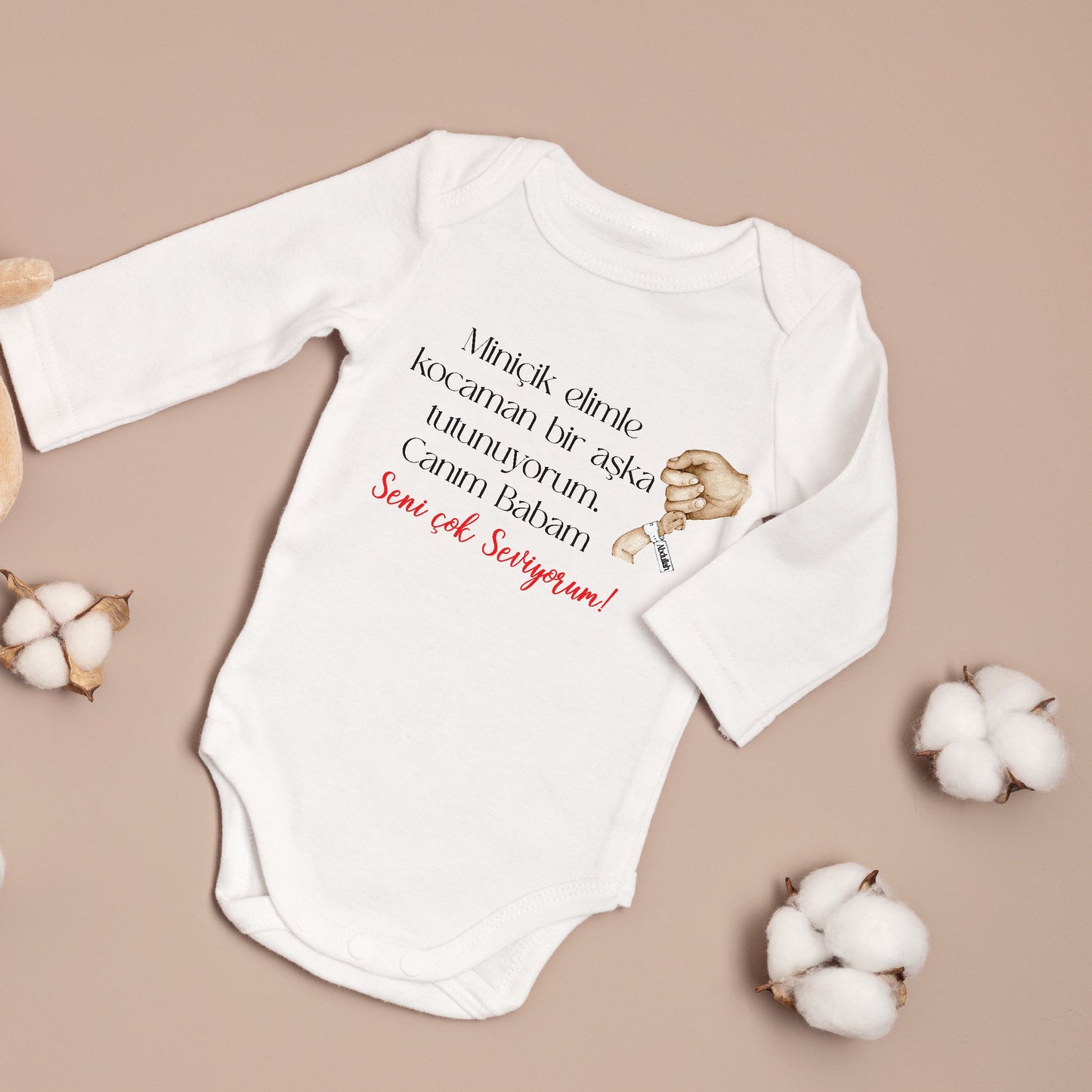 Baby romper - romper met foto/tekst naar keuze - gepersonaliseerde rompers - bebek zibin
