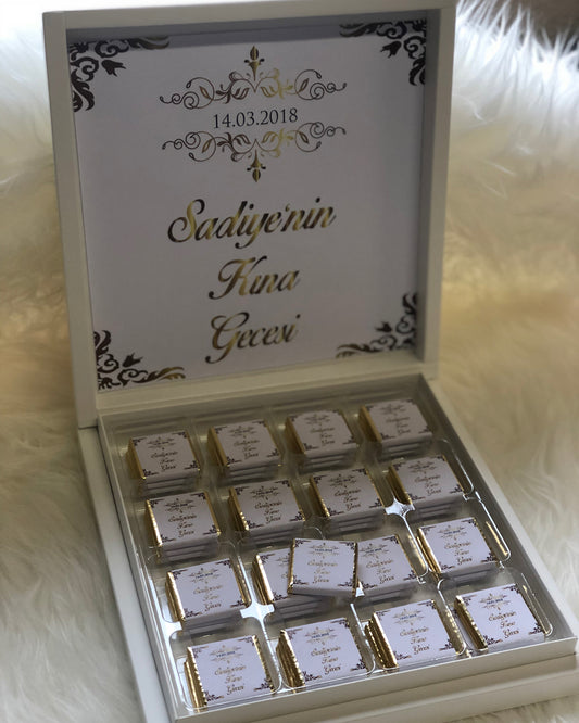 chocobox - gepersonaliseerde chocolade met tekst / foto - isteme cikolata - kiz isteme - damat  - new born gift - kraamcadeau - pasgeboren baby kado - verjaardag 