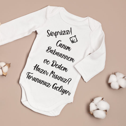 Baby romper - romper met foto/tekst naar keuze - gepersonaliseerde rompers - bebek zibin