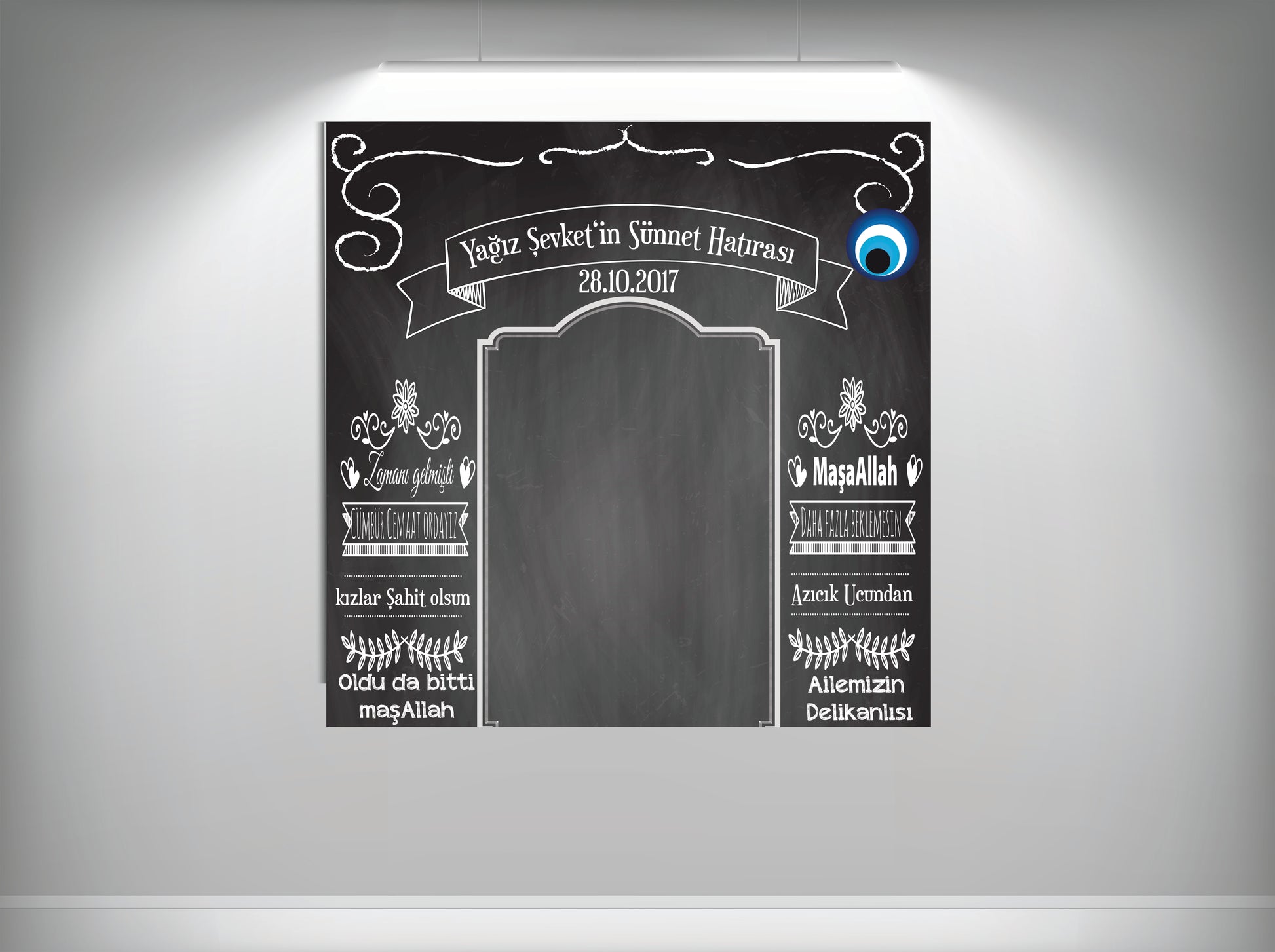 Achtergronddoek - gender party - verjaardag - verloving - bruiloft - huwelijksaanzoek - evenementdoek - banner -spandoek - gepersonaliseerde doek