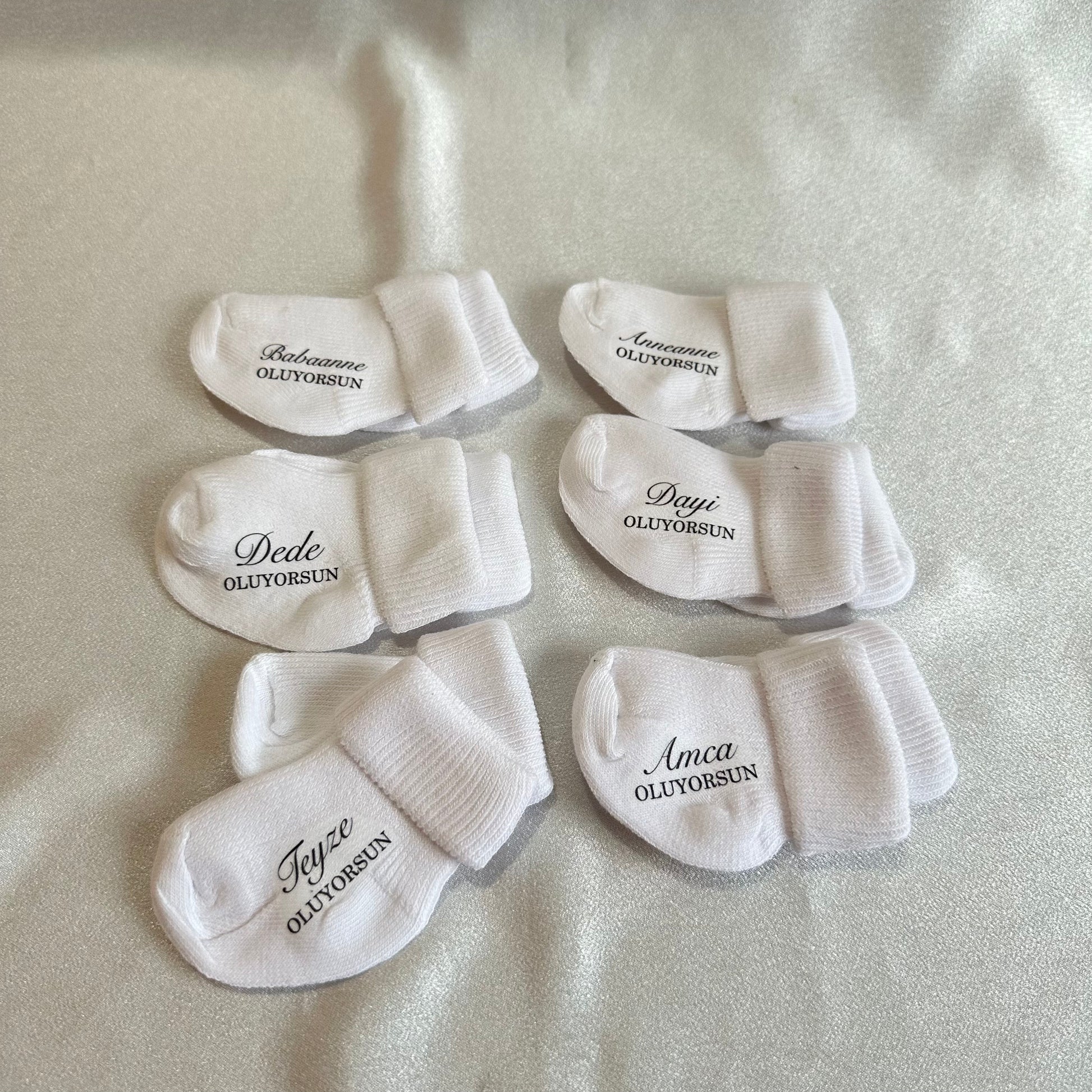 aankondiging baby sokken-zwangerschap
- geslacht nthulling -babyshower - cadeau - bebek corap baskili