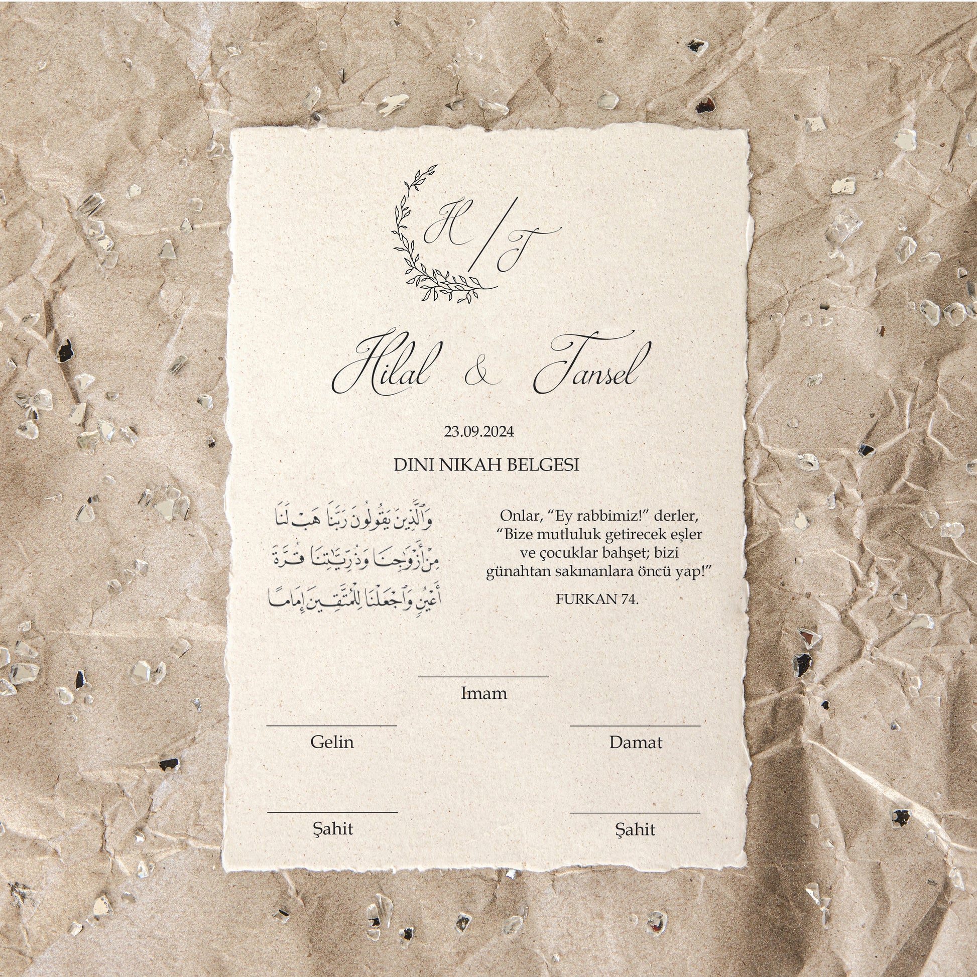 nikah akte - verloving akte - nikah belgesi - trouw certificate - huwelijk certificaat - dini nikah belgesi - islamitische akte - islam certificaat - trouw bewijs - trouwakte - huwelijksakte