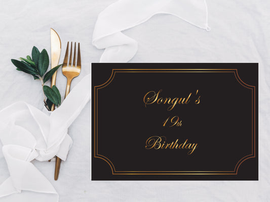 placemate set met eigen tekst - chocolade met servet - verjaardag vrijgezellenfeest decoratie - bachelorette party