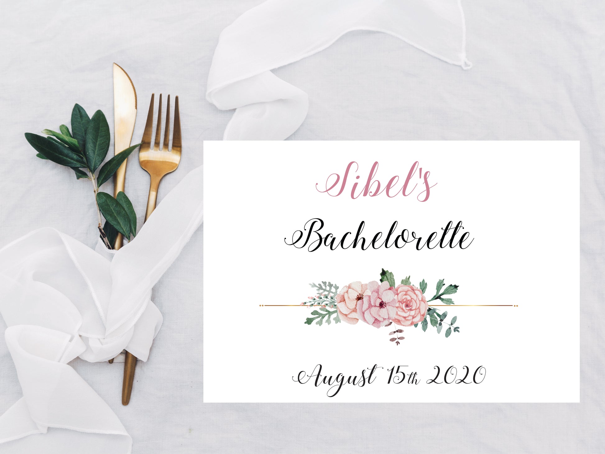 placemate set met eigen tekst - chocolade met servet - verjaardag vrijgezellenfeest decoratie - bachelorette party