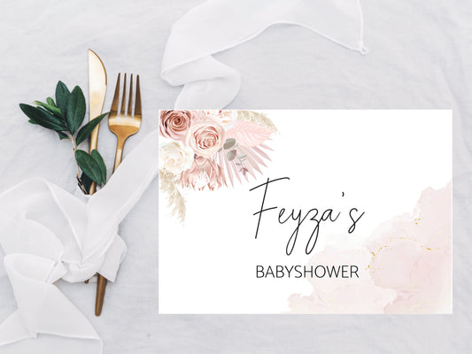 placemate set met eigen tekst - chocolade met servet - verjaardag vrijgezellenfeest decoratie - bachelorette party