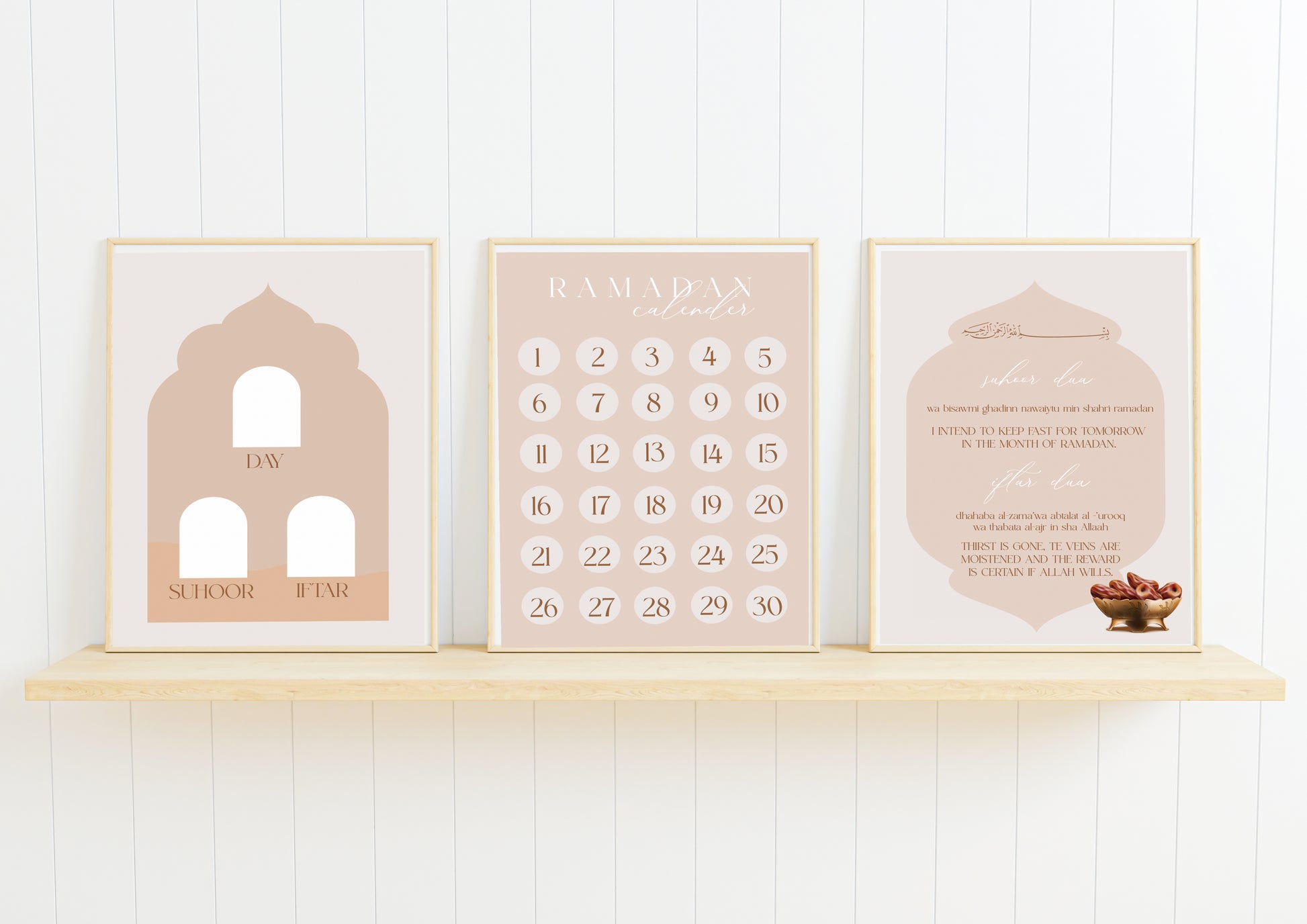 ramazan calender - ramadan kareem - ramazan takvimi - eid mubarek - dua -sahur -iftar - ramazan poster