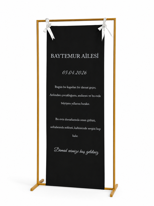 #dugun #nisan #soz #kina #nikah #gelindamats #hosgeldiniz #aile #dugundekor #dugunsusu #karsilama #weddingbanner #welkomstdoek #trouwdecoratie #gepersonaliseerd #bruiloft #weddingdecor #eventdecoratie #luxewedding #minimalwedding