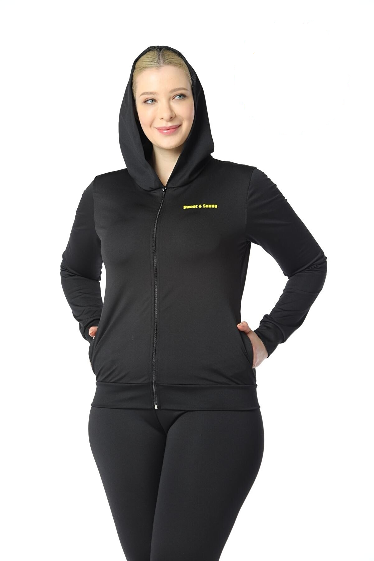zweetpak - legging met capuchon - comfortable