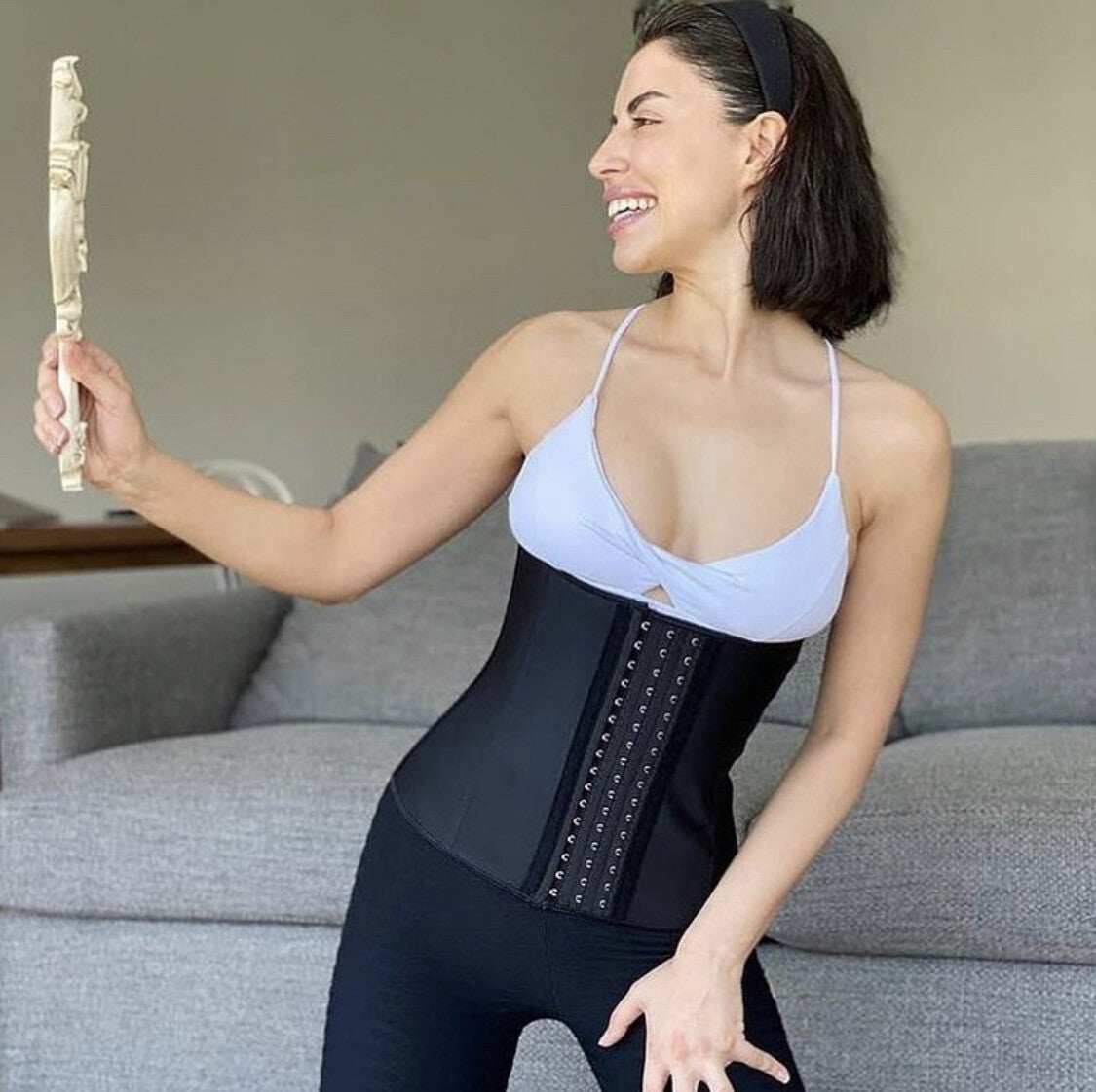 waisttrainer - zandloop figuur - slanke postuur - gewicht en vet verlies