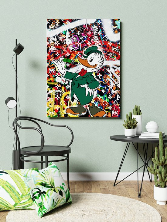 Donald Duck poster - Graffiti - Luxe merken poster